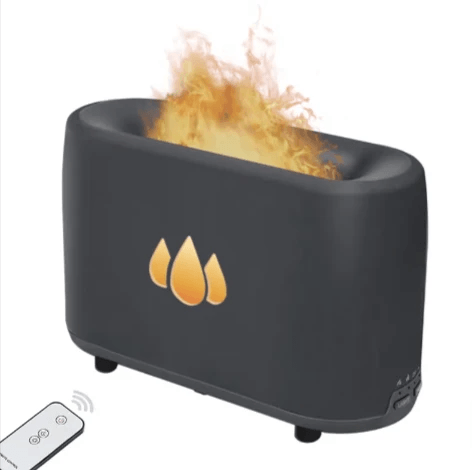 Simulated Flame Aromatherapy Humidifier by Pampering Heaven