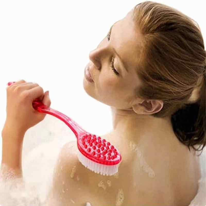 Long Handle Bath Brush with Soft Bristles for Cleaning