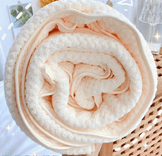Large Quick-Drying Cotton Bath Towel for Women by Pampering Heaven