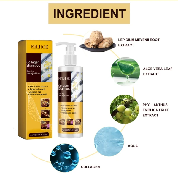 Collagen Repair Shampoo by Pampering Heaven