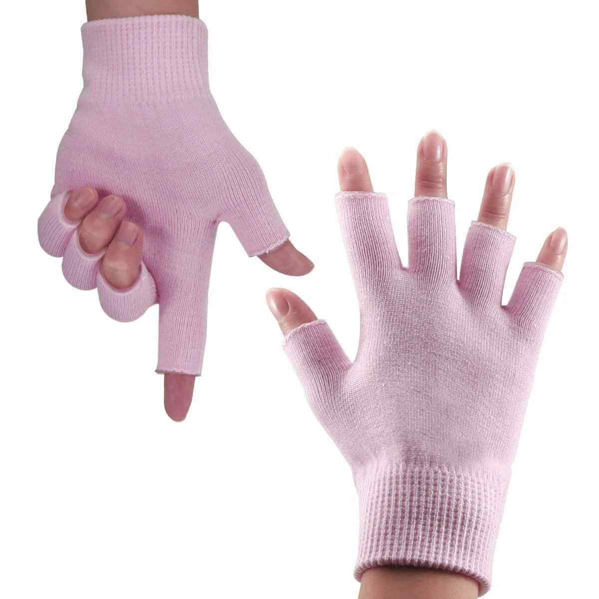 Hydrating Night Spa Gloves - Silicone Moisture Therapy for Eczema and Dry Skin