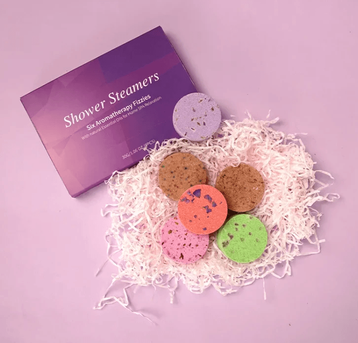 Essential Oil Aromatherapy Bath Tablets Set by Pampering Heaven