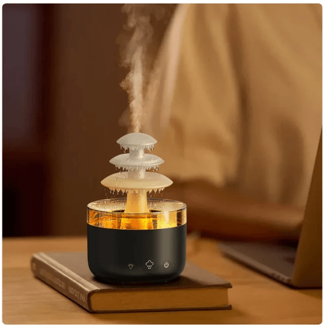 Cloud Rain Aromatherapy Humidifier by Pampering Heaven