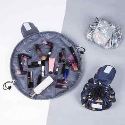 Drawstring Travel Cosmetic Bag