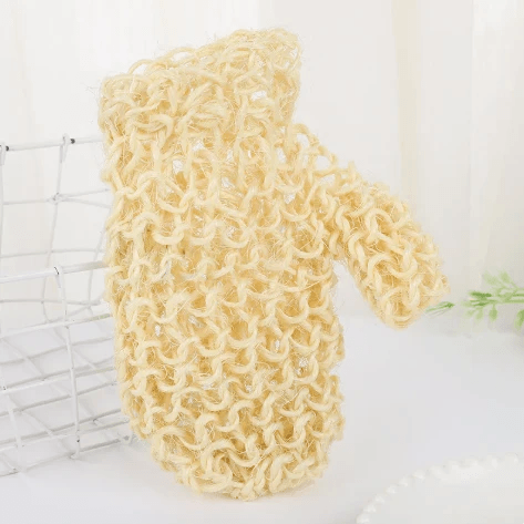 Natural Jute Exfoliating Gloves by Pampering Heaven