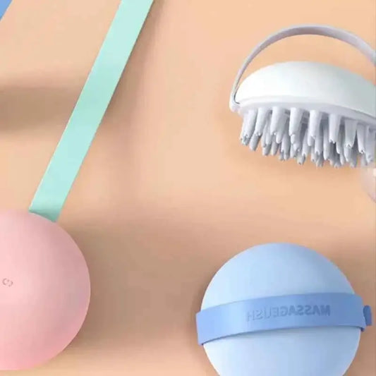 Soft Silicone Bath Brush for Babies and Pets