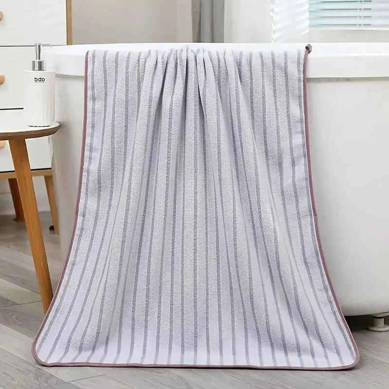 Luxurious Coral Wool Thick Bath Towel - Great Gift!