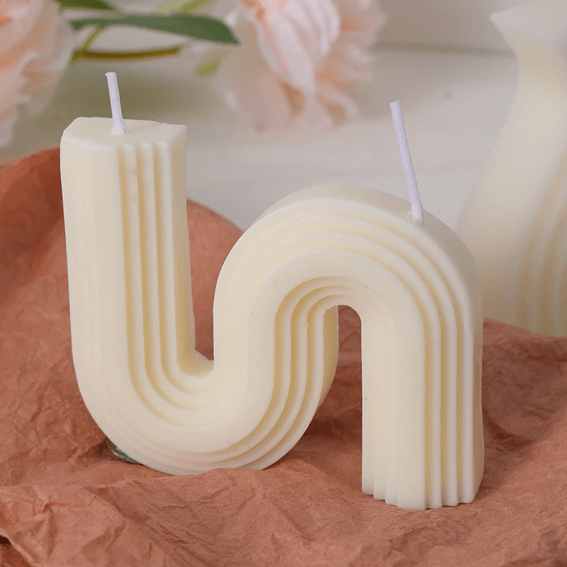 Handmade Geometric Aromatherapy Candles by Pampering Heaven
