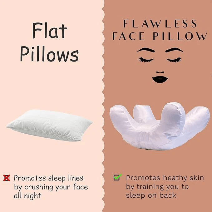 SilkGlow Beauty Sleep Pillow by Pampering Heaven