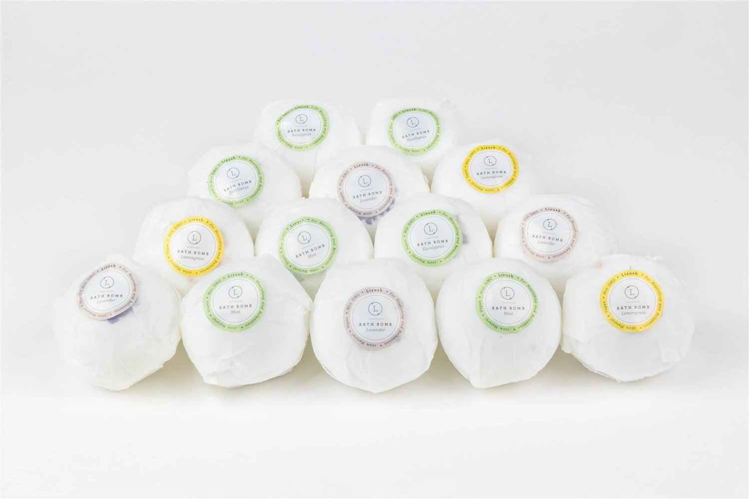 Bath Bombs Gift Box, Set of 14 Big 100% Natural Relaxing Bath Bombs