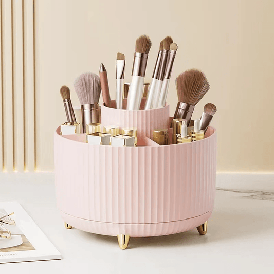Rotating Cosmetic Brush Holder by Pampering Heaven