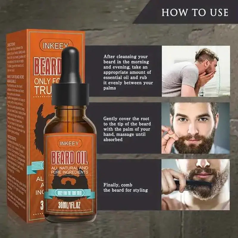 Organic Beard Smoothing Serum