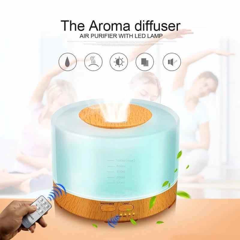 Aromatherapy Humidifier with Lighting Feature