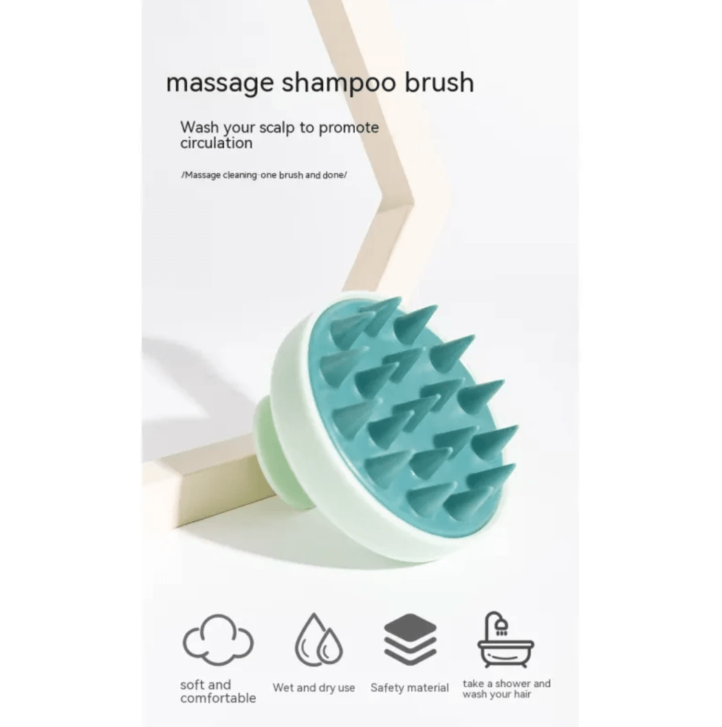 Scalp Massaging Shampoo Brush by Pampering Heaven