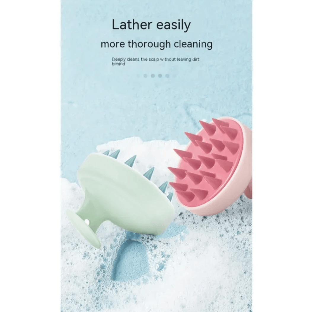Scalp Massaging Shampoo Brush by Pampering Heaven