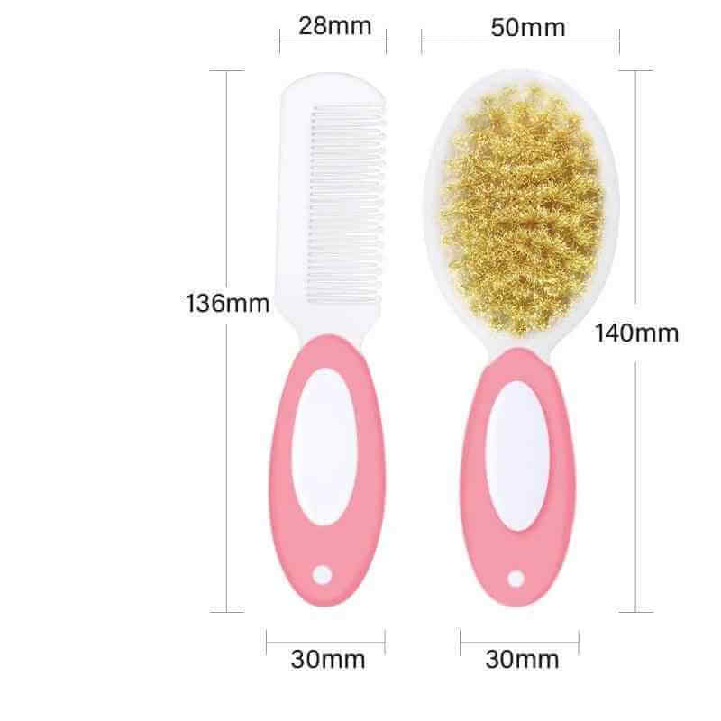 Children's Comb Brush Set for Dandruff and Bath Use