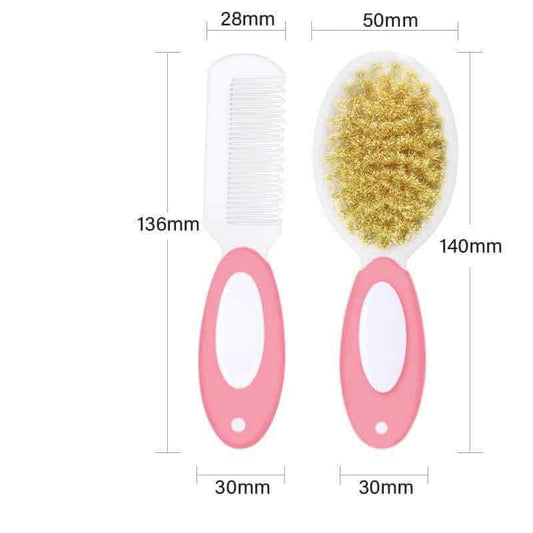 Children's Comb Brush Set for Dandruff and Bath Use