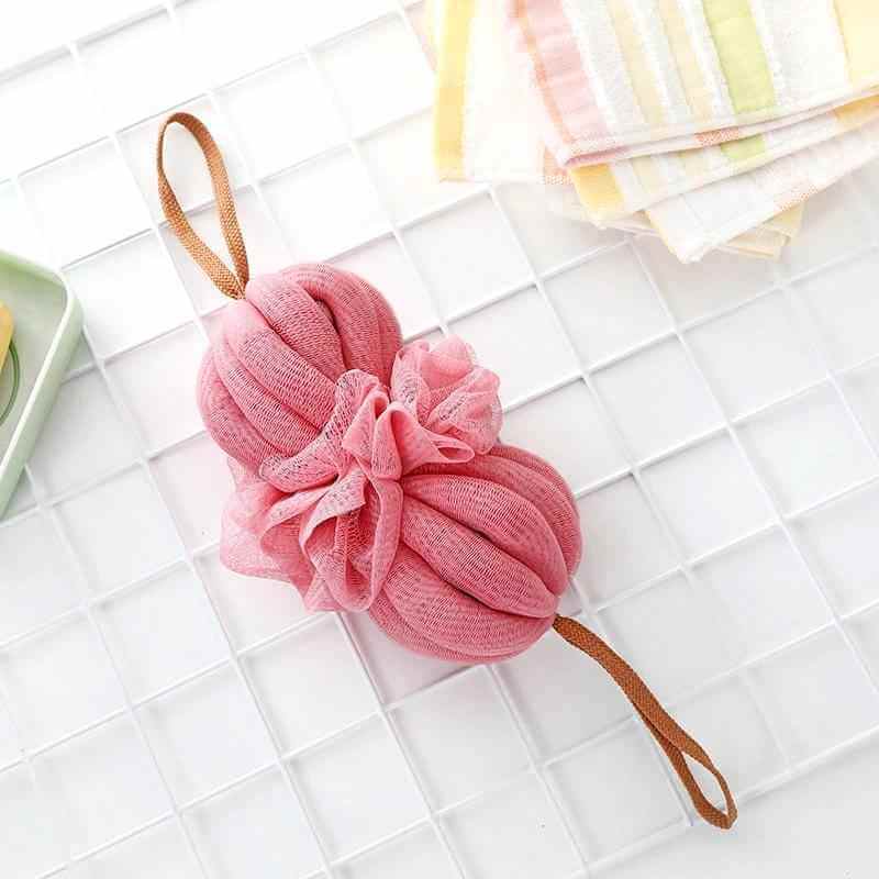 Large Japanese Bath Towel and Exfoliating Bath Ball