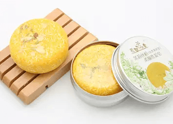 Natural Plant Soap, Ginger Hair Soap, Green Tea Essence by Pampering Heaven