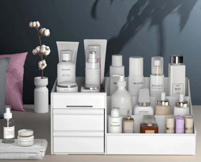 Drawer-Type Cosmetic Storage Box by Pampering Heaven