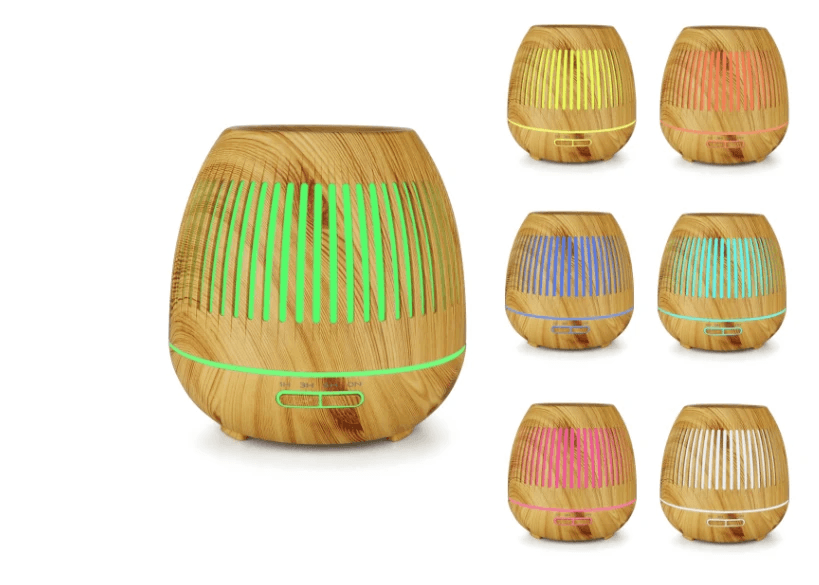 Aromatherapy Humidifier with Colorful LED Lights by Pampering Heaven