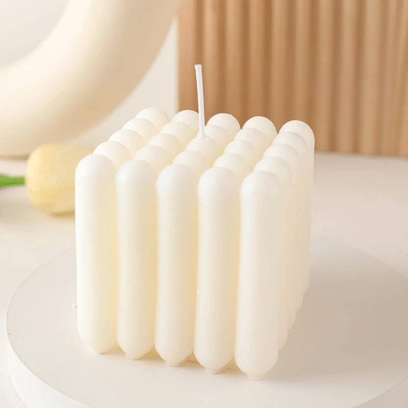 Handmade Geometric Aromatherapy Candles by Pampering Heaven
