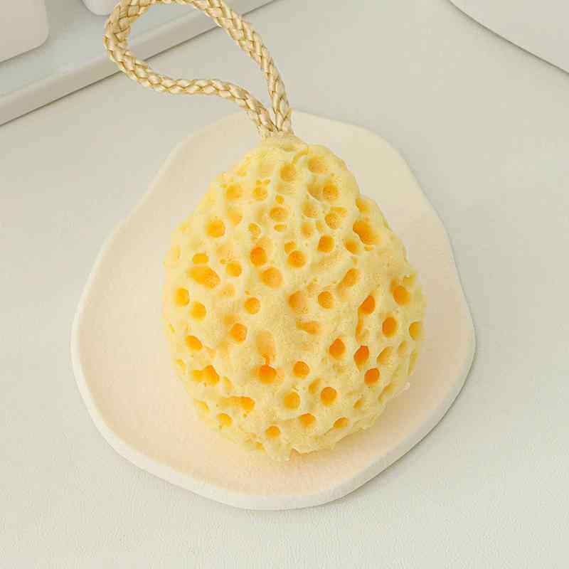 New Honeycomb Bath Ball - Super Soft Sponge for Kids