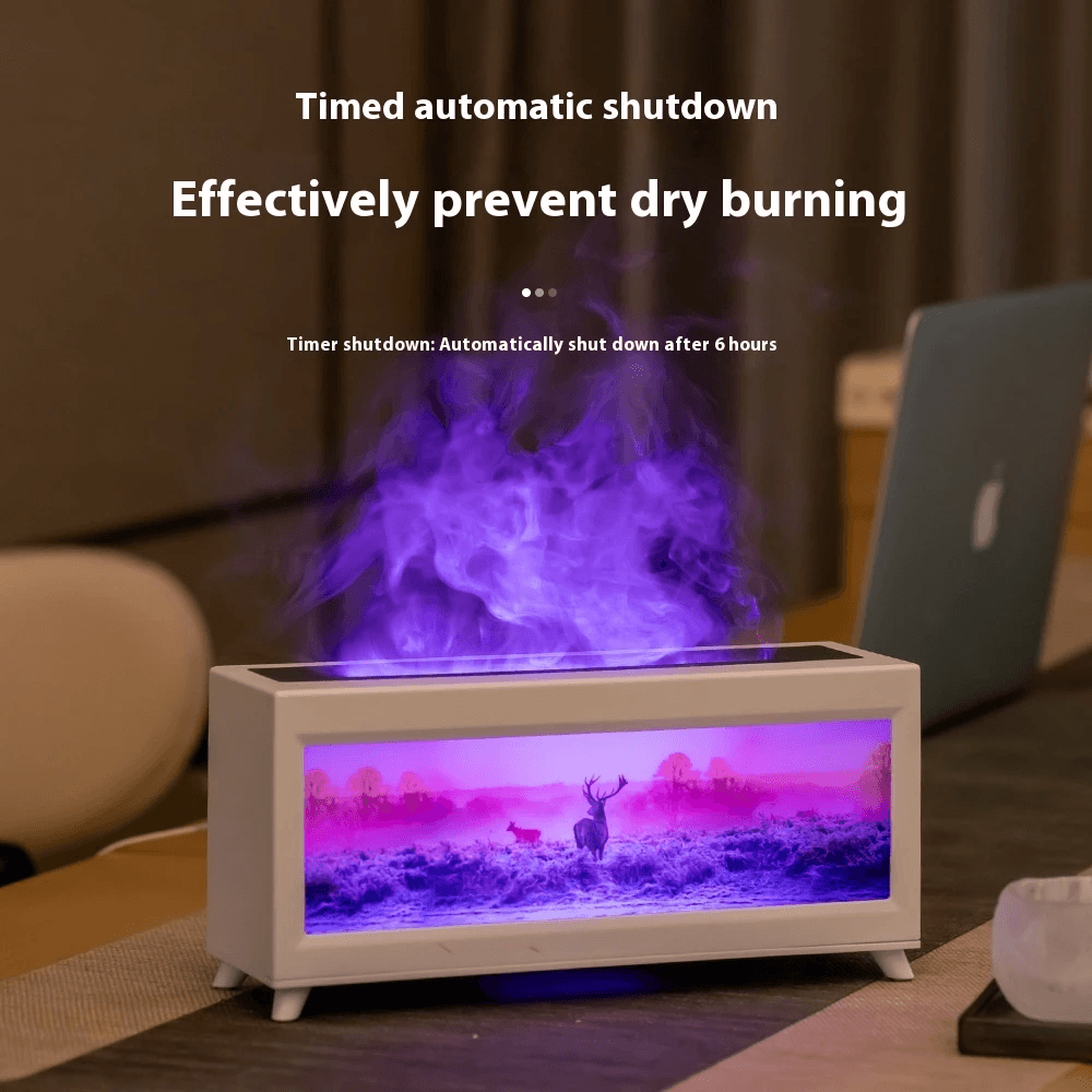 Fireplace Aromatherapy Humidifier by Pampering Heaven