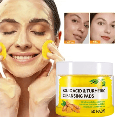 Turmeric Kojic Acid Cotton Cloth for Gentle Skin Care by Pampering Heaven