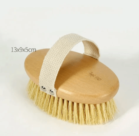 Wooden Bristle Bath Brush by Pampering Heaven