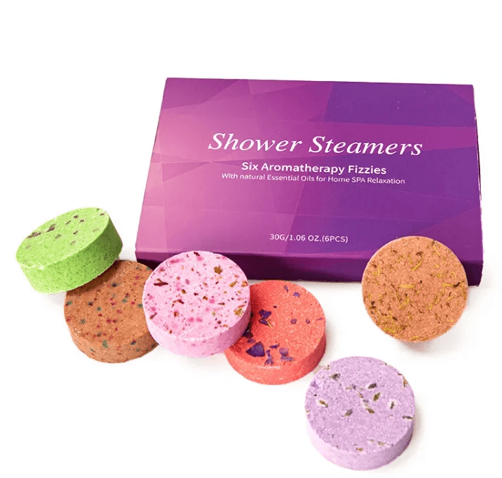 Essential Oil Aromatherapy Bath Tablets Set by Pampering Heaven