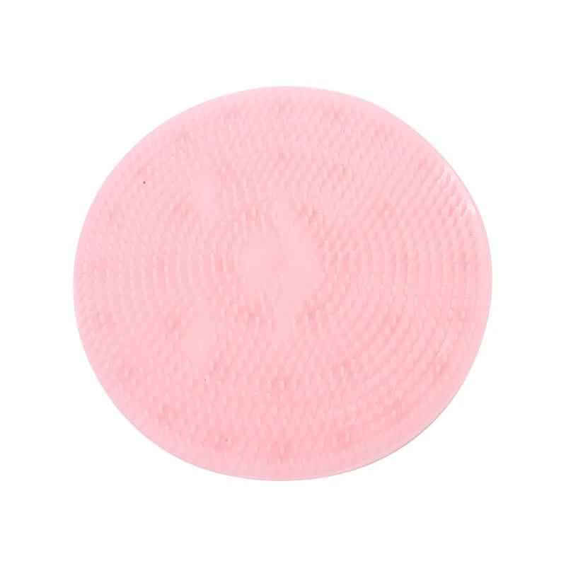Silicone Bath Brush with Suction Cup for Massage