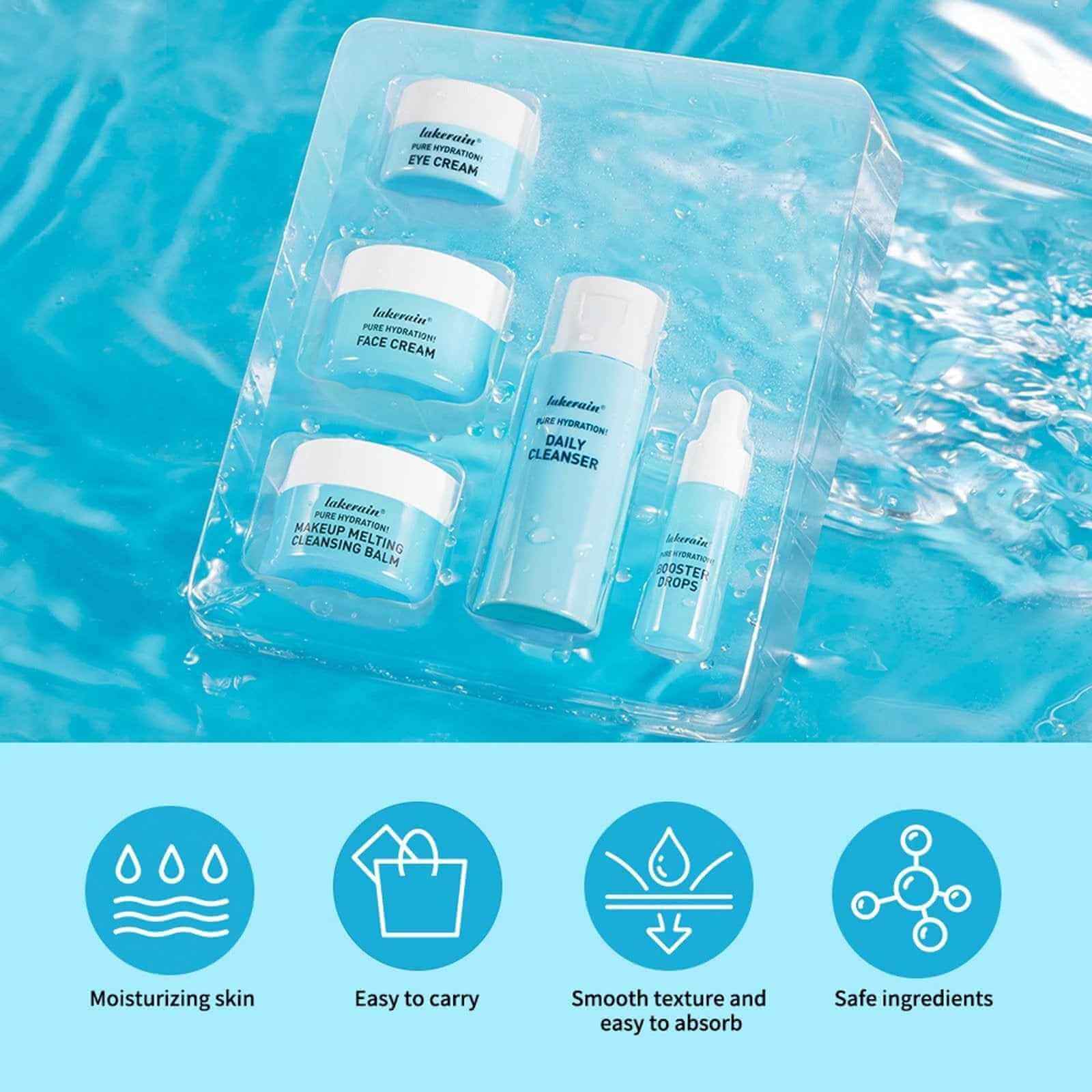 Blue Mini Facial Care Kit