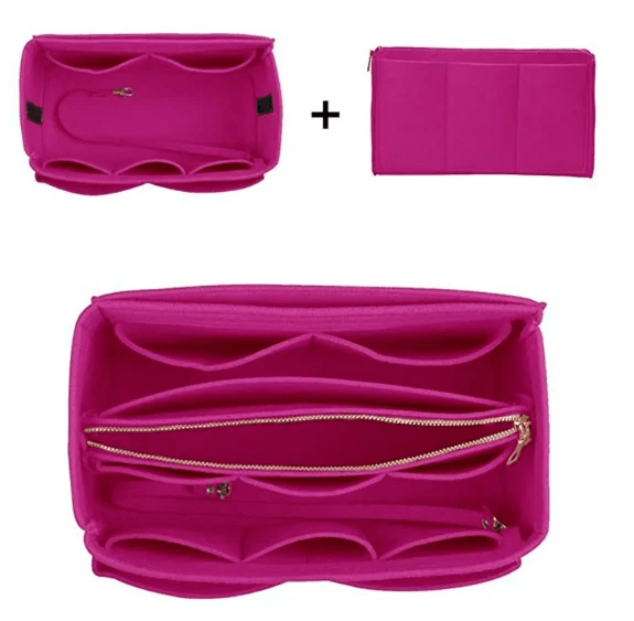 Felt cosmetic bag by Pampering Heaven