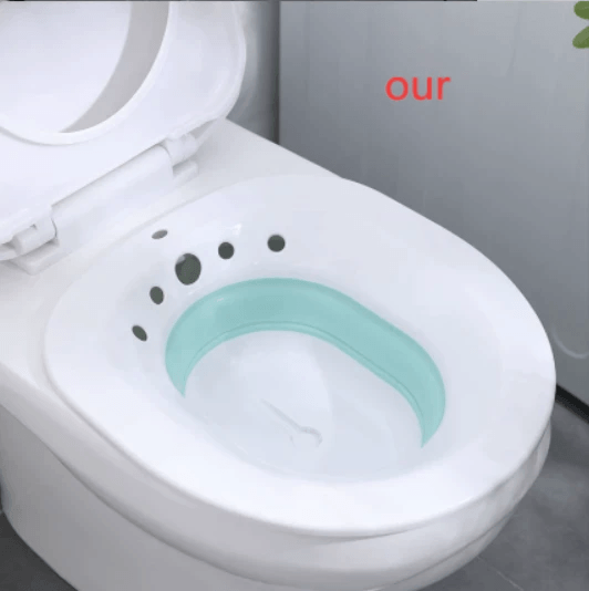 Sitz Bath for Hemorrhoids and Postpartum Care (Foldable) by Pampering Heaven
