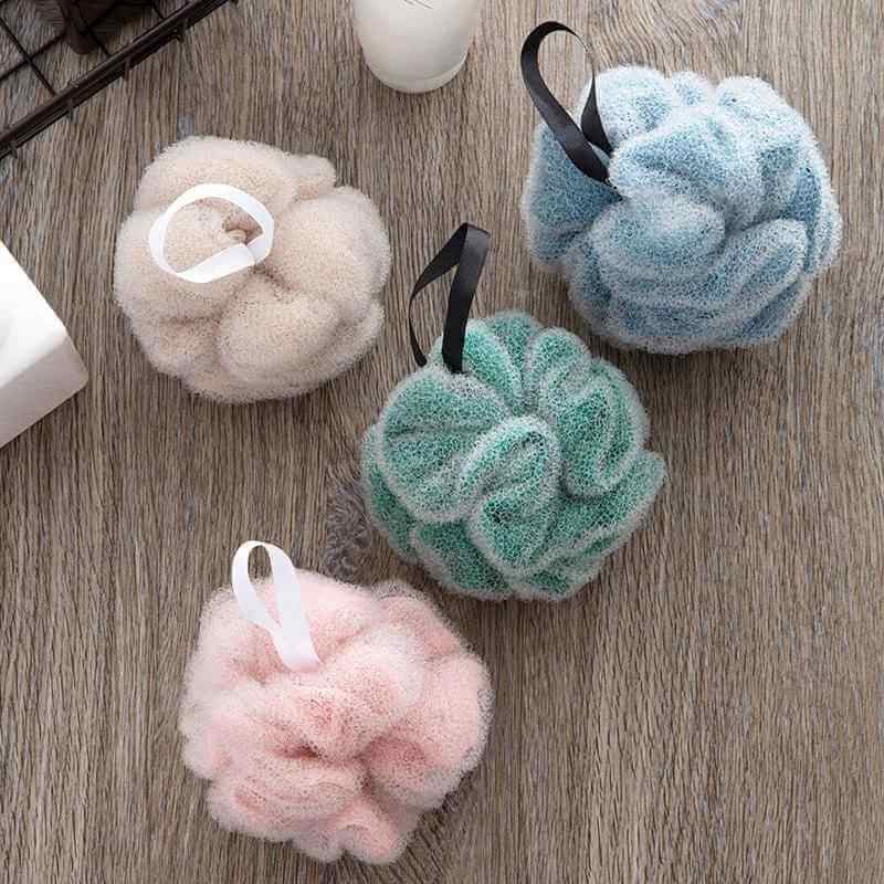 Large Double-Net Bath Ball for Exfoliating Shower Use