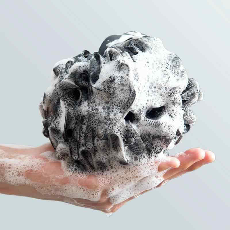 Men's Extra Large Soft Bath Sponge Ball for Showering