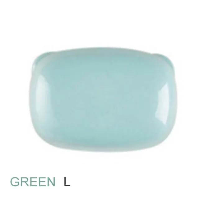 Travel soap container organizer in stylish green color, perfect for keeping soap neat on the go.