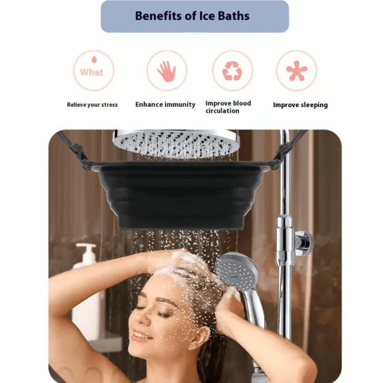 Ice-bath Silicone Shower by Pampering Heaven