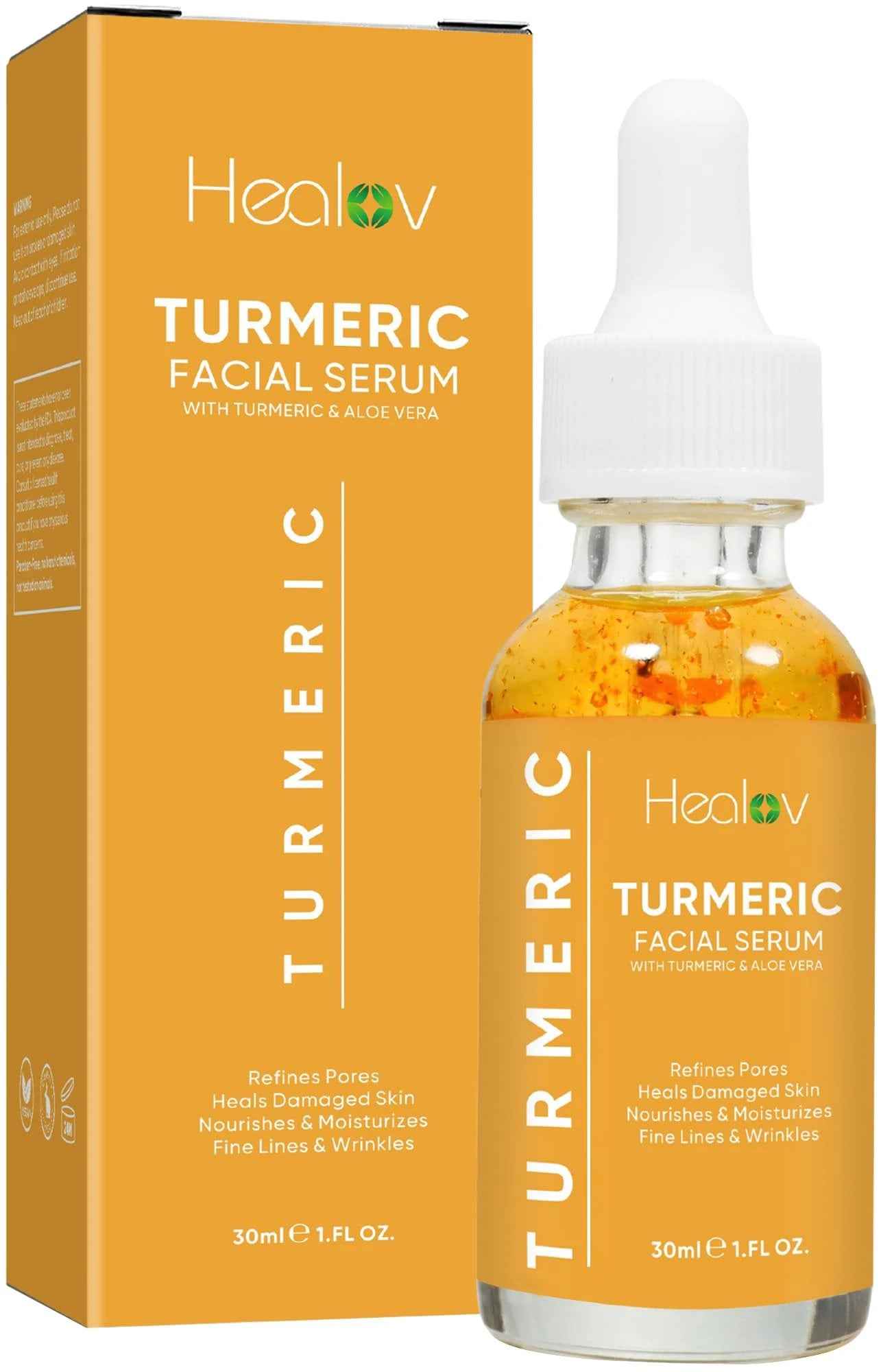 Turmeric Brightening Serum - Pure Turmeric Oil for Skin Tone & Acne
