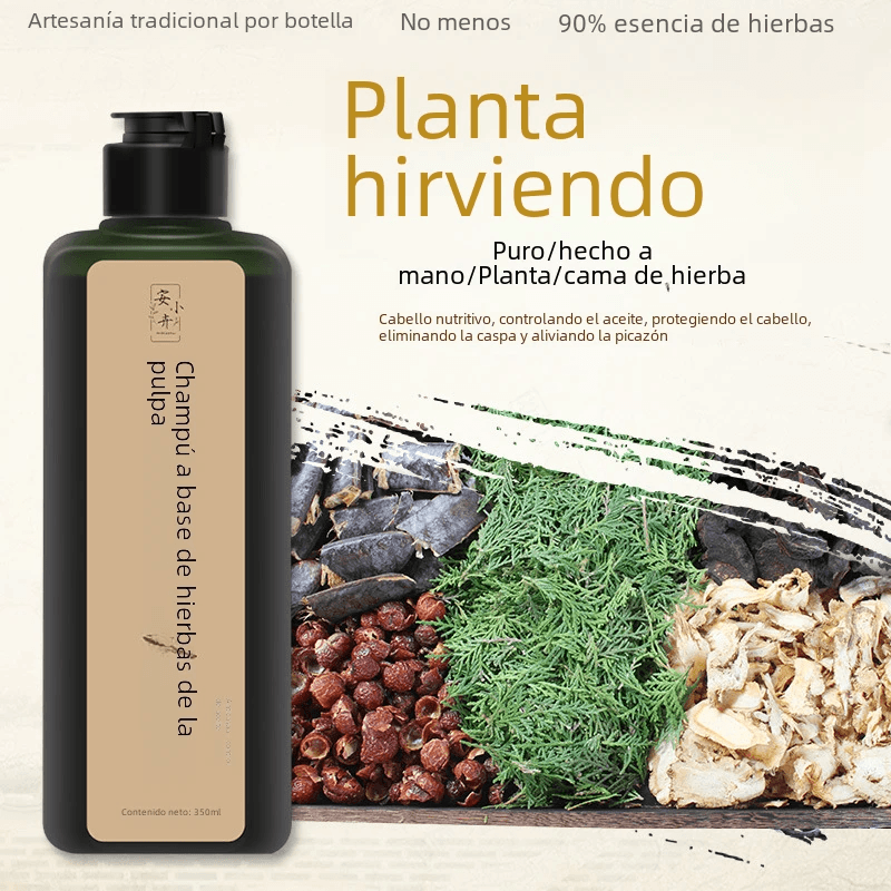 Herbal Shampoo with Natural Ingredients and No Silicone by Pampering Heaven