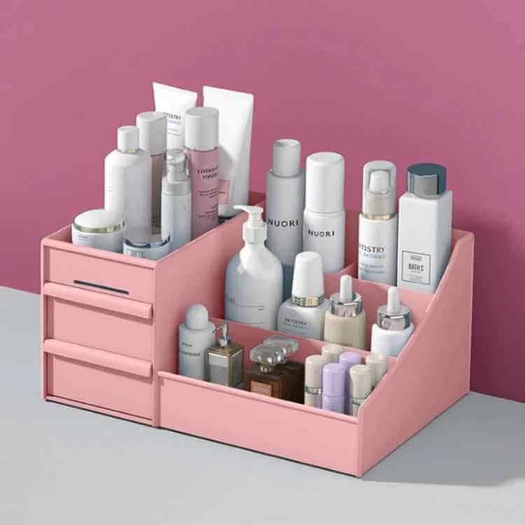 Chic Beauty Organizer for Makeup and Jewelry