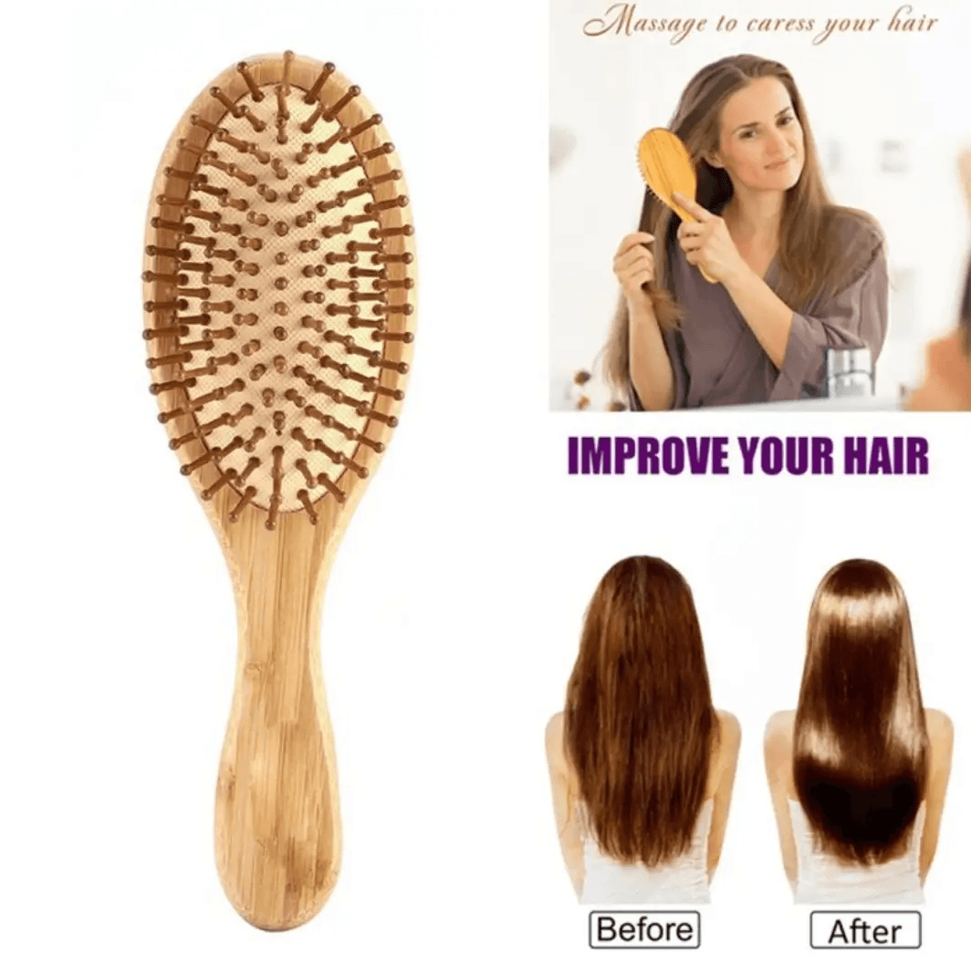Carbonized Bamboo Massage Comb by Pampering Heaven