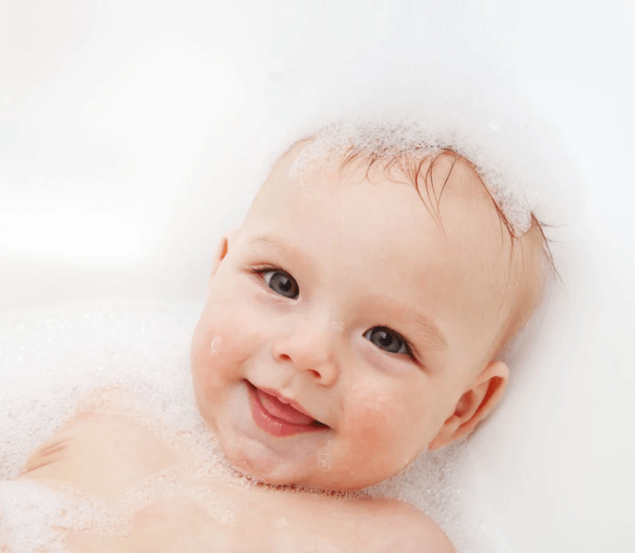 Silicone Bath Brush for Babies and Kids (Bathing Tool) by Pampering Heaven