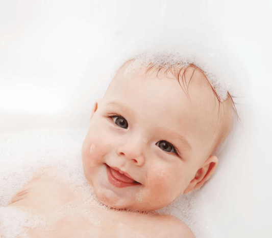 Silicone Bath Brush for Babies and Kids (Bathing Tool) by Pampering Heaven