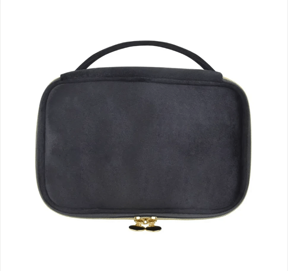 Portable Velvet Cosmetic Bag by Pampering Heaven