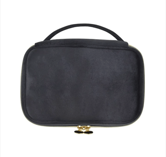 Portable Velvet Cosmetic Bag by Pampering Heaven