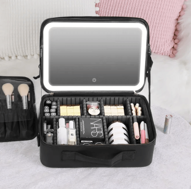 Smart LED Cosmetic Case by Pampering Heaven