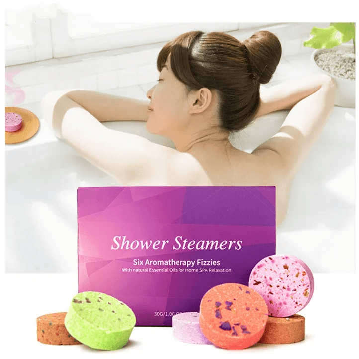 Essential Oil Aromatherapy Bath Tablets Set by Pampering Heaven