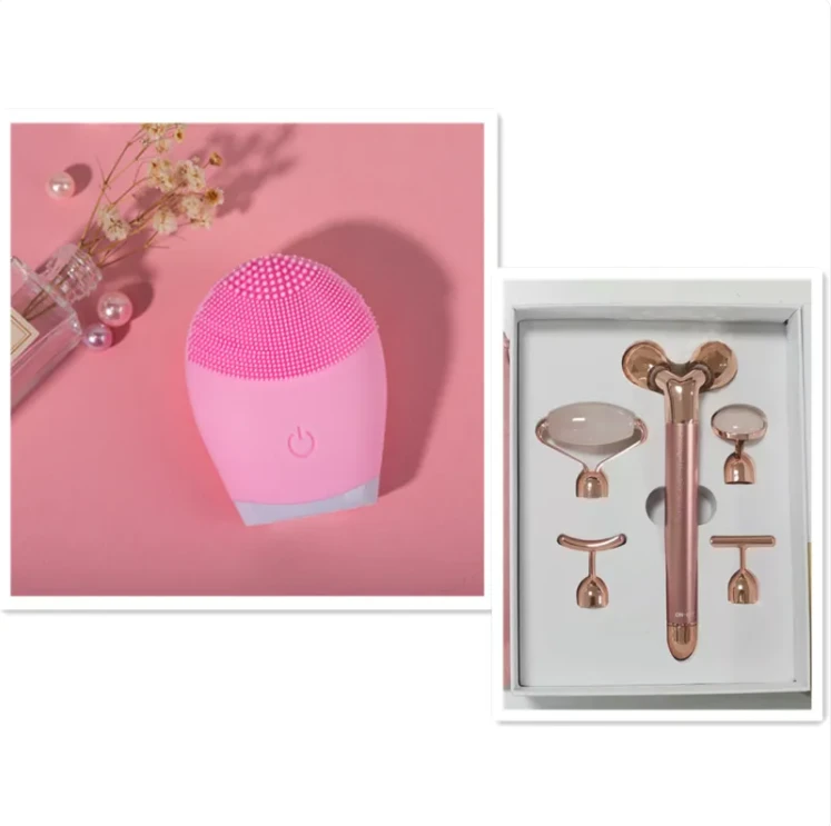 Radiant Skin Ultrasonic Cleanser - Electric Facial Brush by Pampering Heaven